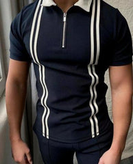 SUMMER STUFF ZIP STYLE SHIRT